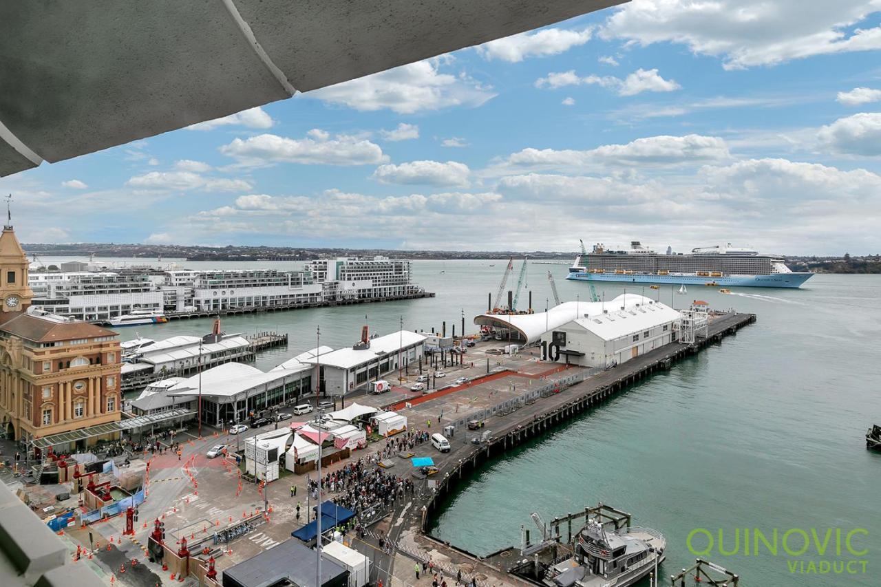 Qv Water View Britomart Apartment With Wifi -557 Auckland Dış mekan fotoğraf